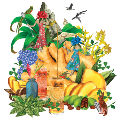 GINGER ALE background