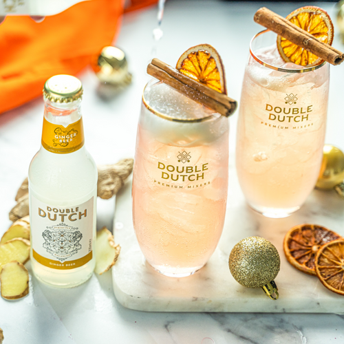 BLOOD ORANGE GINGER SPRITZ