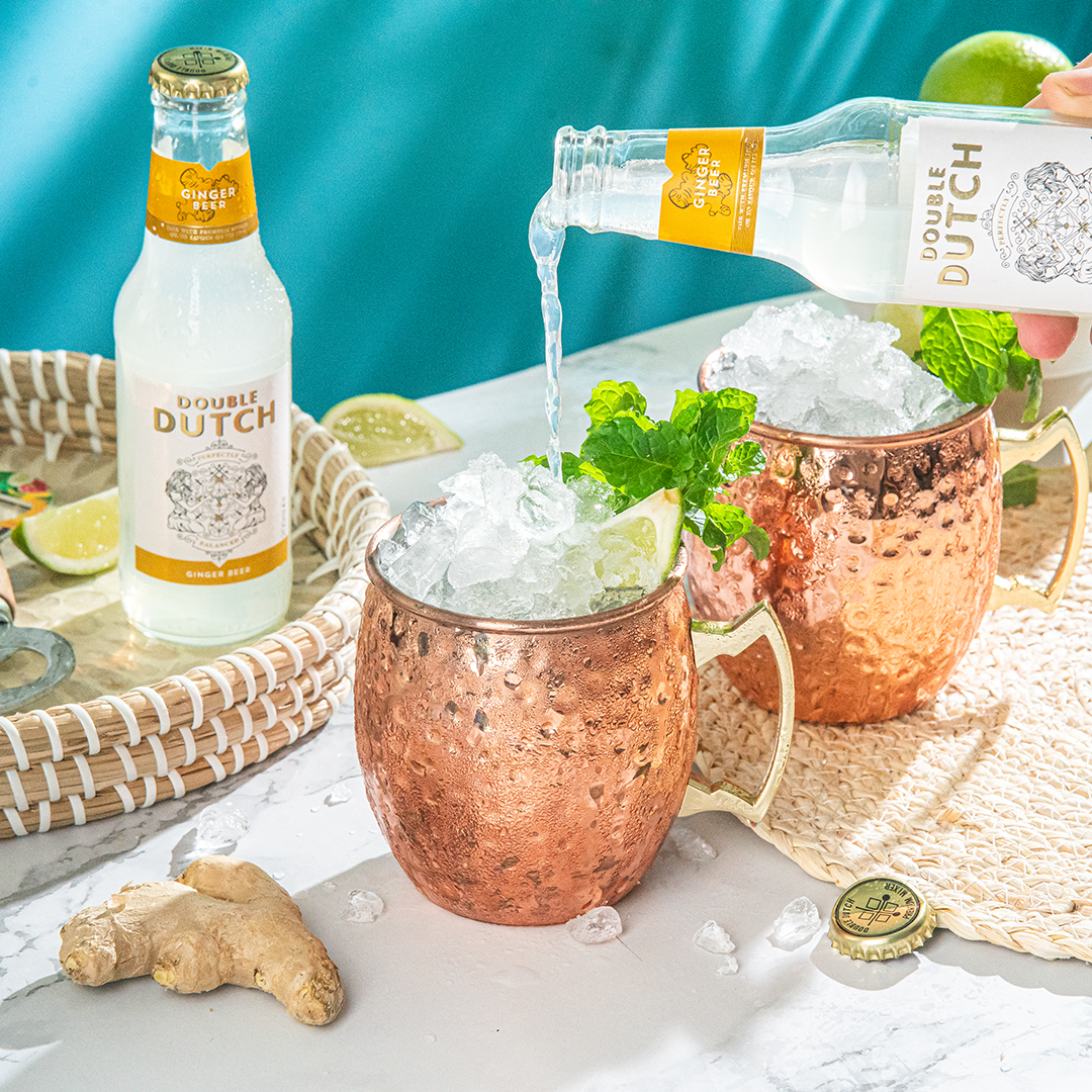 Pineapple Mule Recipe | Double Dutch Drinks