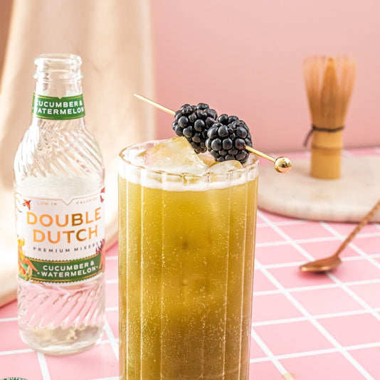 MATCHA GRAPE SPRITZ RECIPE
