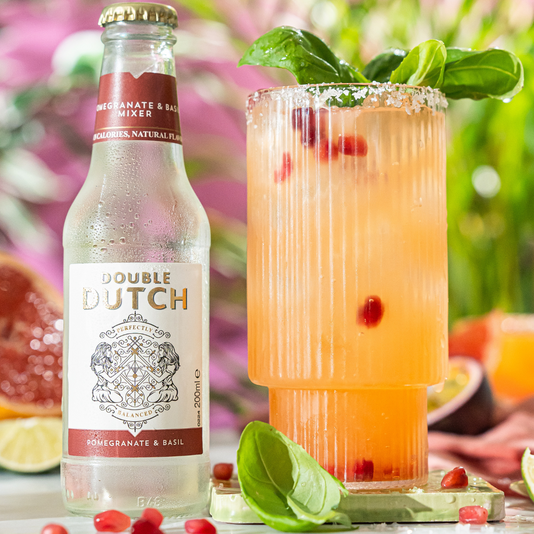 Pomegranate & Basil Paloma