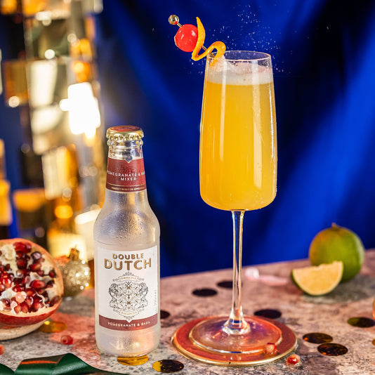 Our Alcohol Free Pomegranate Bucks Fizz Recipe