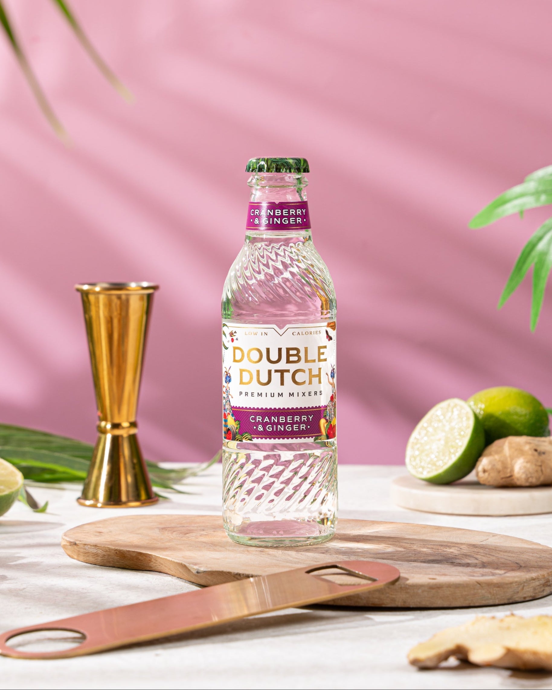 CRANBERRY & GINGER TONIC WATER