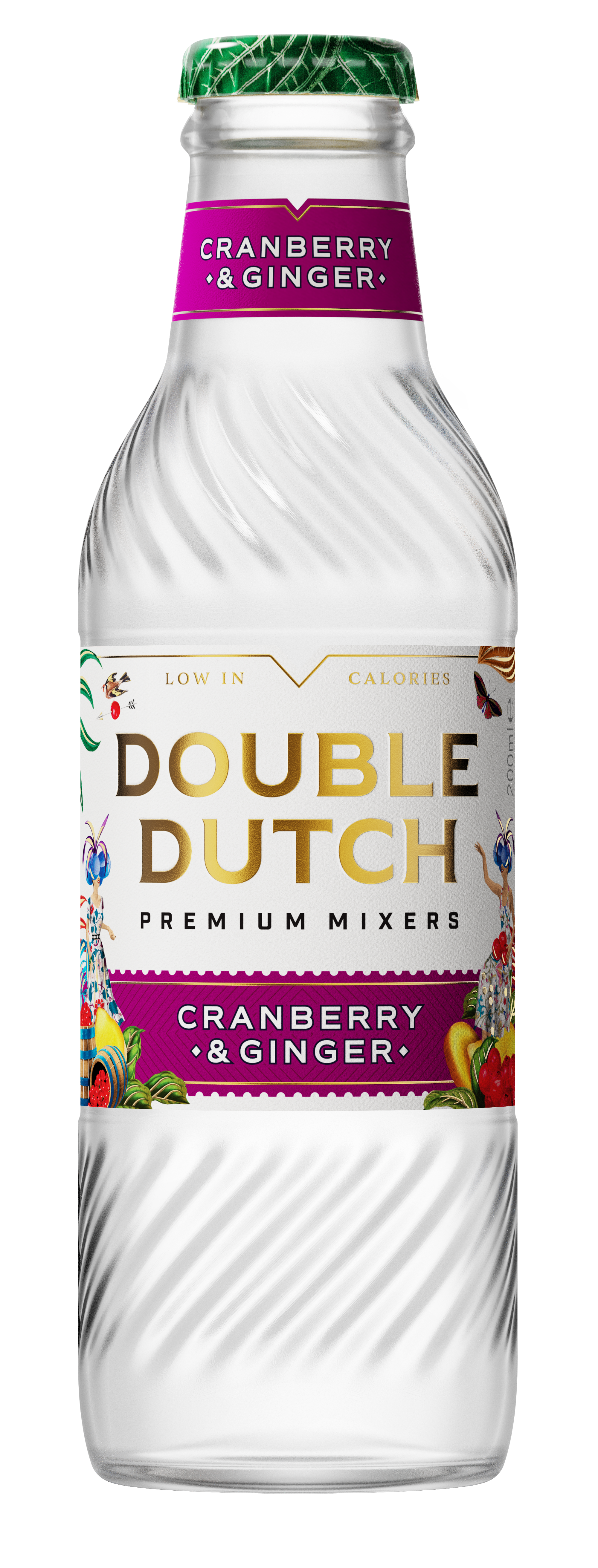 CRANBERRY & GINGER TONIC WATER